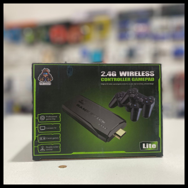 Producto - CONSOLA DE JUEGO RETRO CAJA VERDE