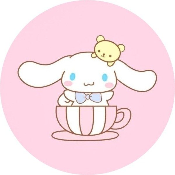 Producto - Lamina comestible redonda 20cm cinnamoroll 1