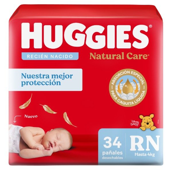 Producto - Pañales Huggies Natural Care RN34