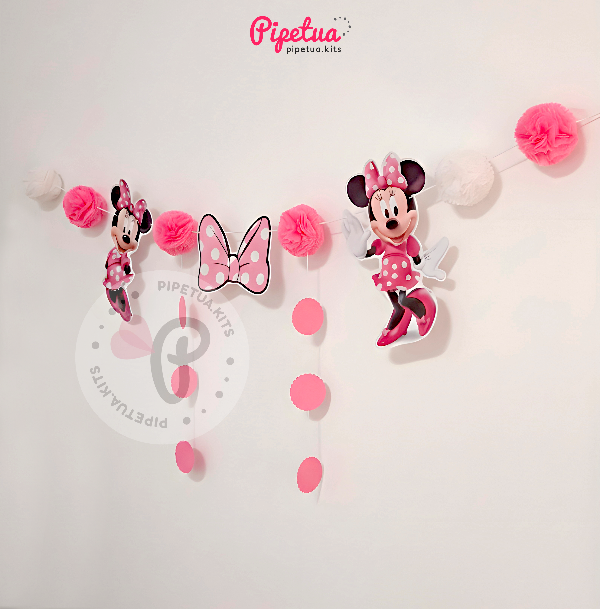 Producto - Guirnalda Minnie Rosa