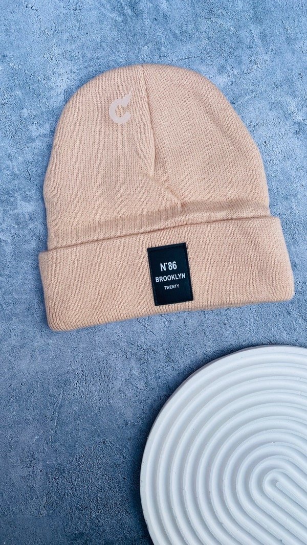 Producto - GORRO LANA BROOKLYN BEIGE