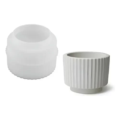 Producto - Maceta Rayada