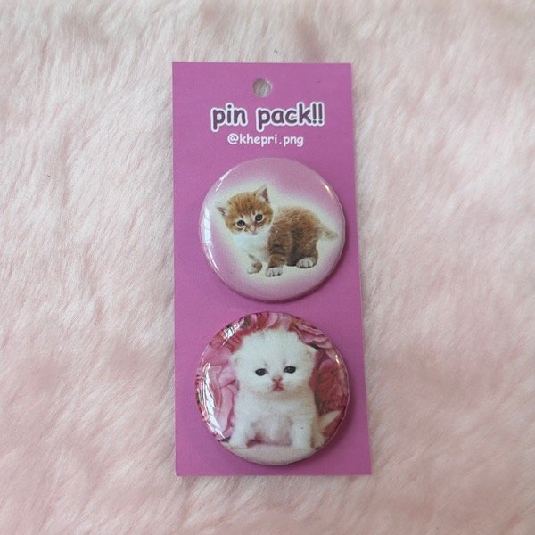 Producto - Pin Pack gatitos rosa