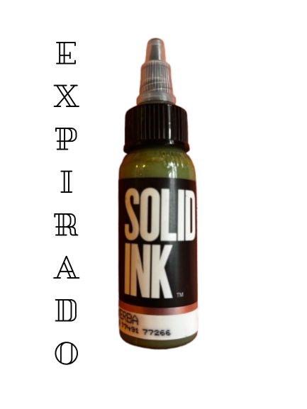 Producto - TINTA SOLID INK YERBA EXPIRADO