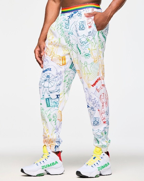 Producto - Zumba Elastic Waistband Slouch Woven Pants - 5