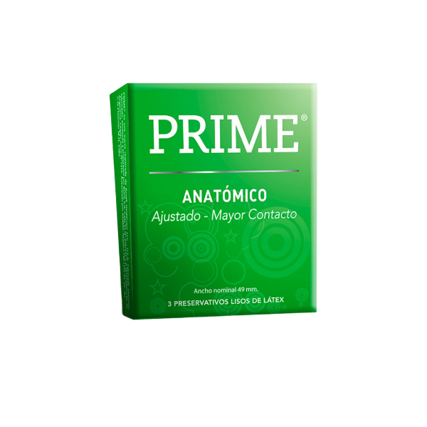 Producto - Prime Preservativos Anatómicos x3