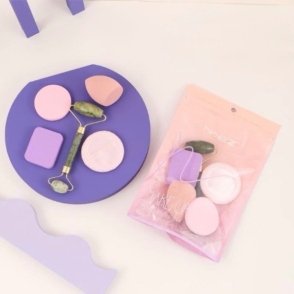 Producto - SET ESPONJAS + RODILLO JADE