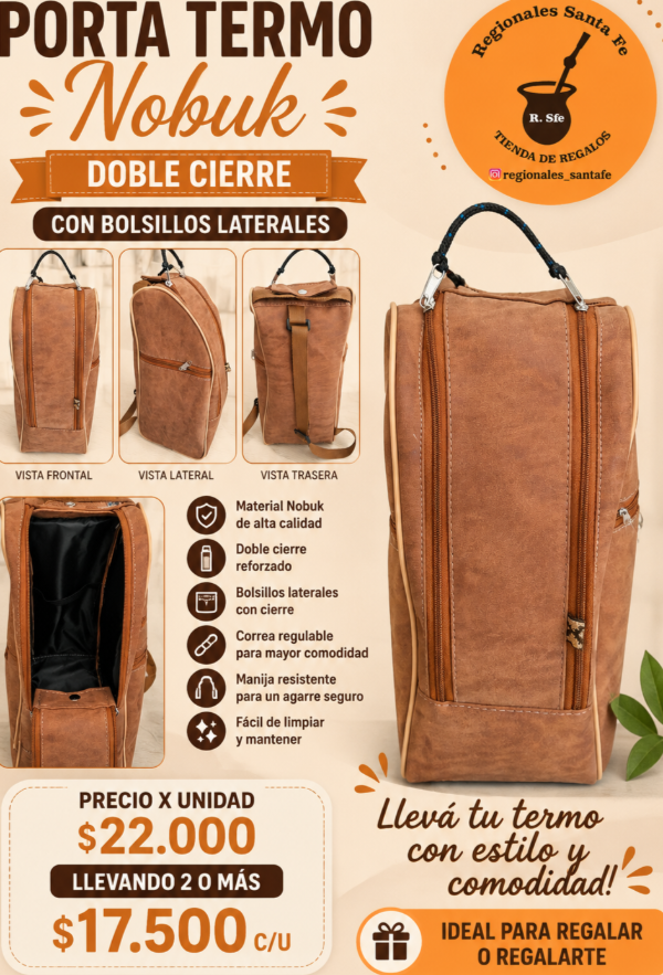 Producto - Bolso Matero Nobuk