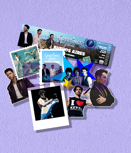 Producto - SET JONAS BROTHERS - GREETINGS FROM B.A
