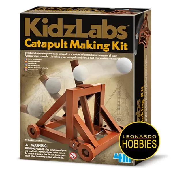 Producto - Catapulta para Armar (Catapult) KidzLabs 4M 385