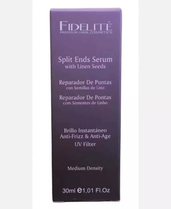 Producto - SERUM Reparador puntas con semillas de Lino FIDELITÉ 30ml (960162)