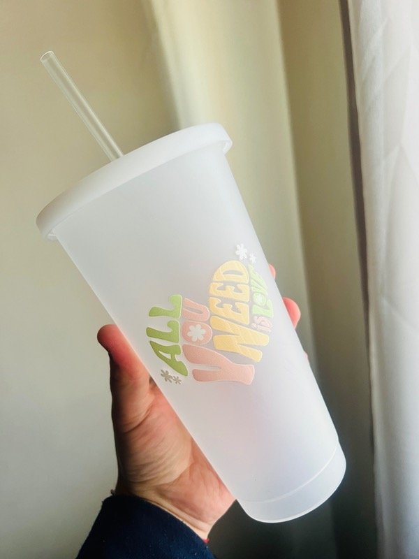 Producto - Vaso frases blanco 750cc