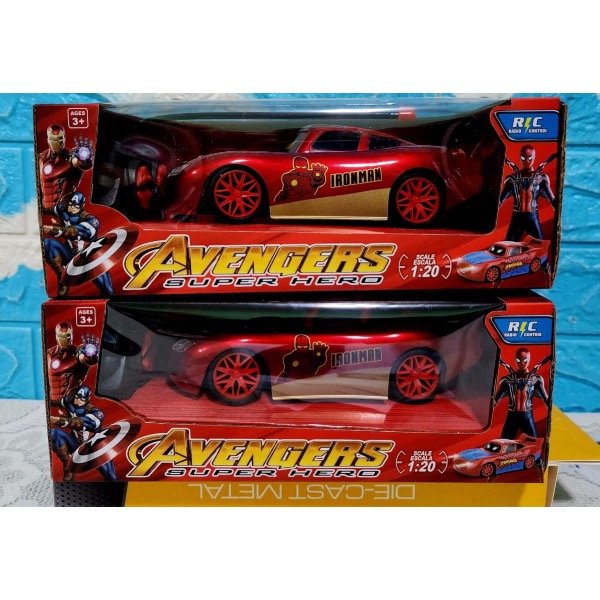 Producto - Auto con control remoto vengadores advenger