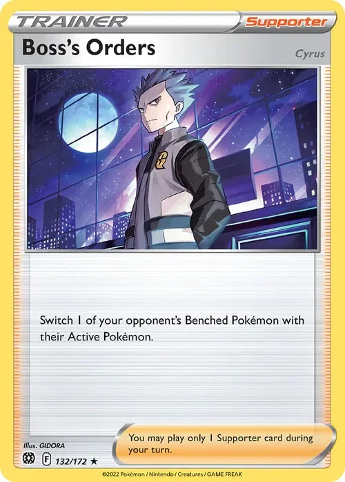 Producto - Boss's Orders - 132/172 - Brilliant Stars - No Holo Build and Battle