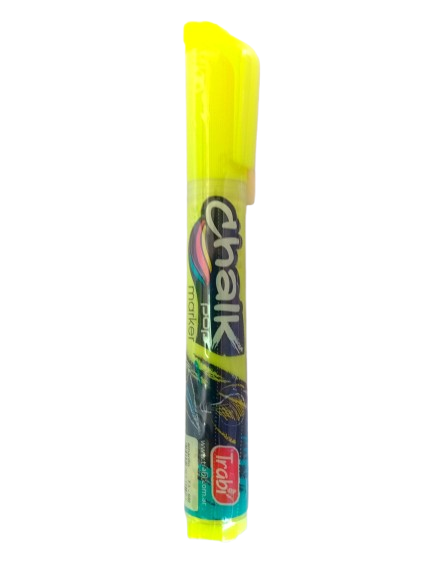Producto - Tiza Líquida Fluo Amarillo Trabi Pop 4-6mm