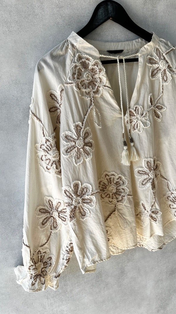 Producto - Blusa flores Zara - 5