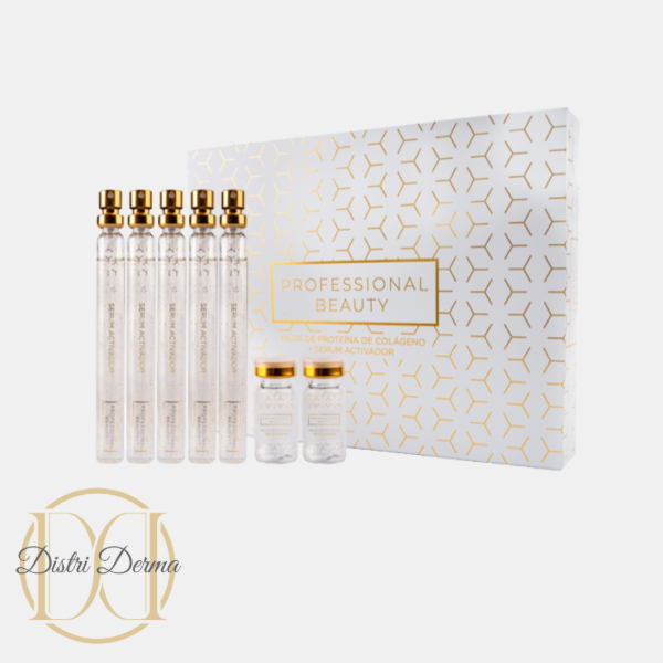 Producto - Hilos de Proteína de Colágeno + Sérum Activador