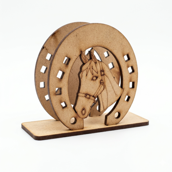 Producto - Servilletero herradura con caballo - 0