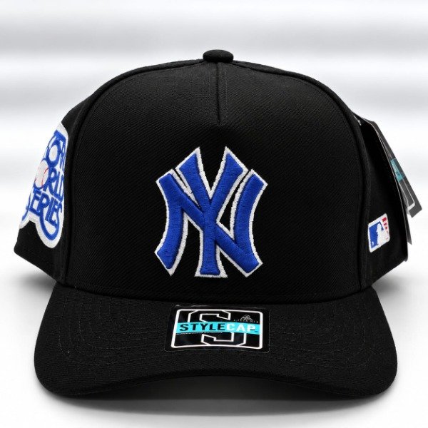 Producto - Ny supercap premium ny azul 75th word series al costado