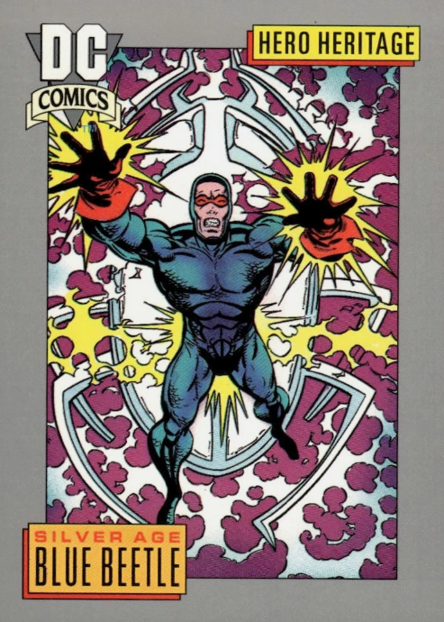 Producto - 1992 Impel DC Comics Cosmic #2 - Blue Beetle SA - 0