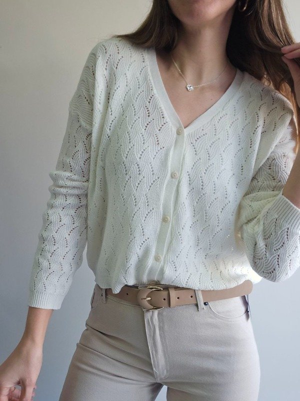Producto - Cárdigan MURCIA blanco