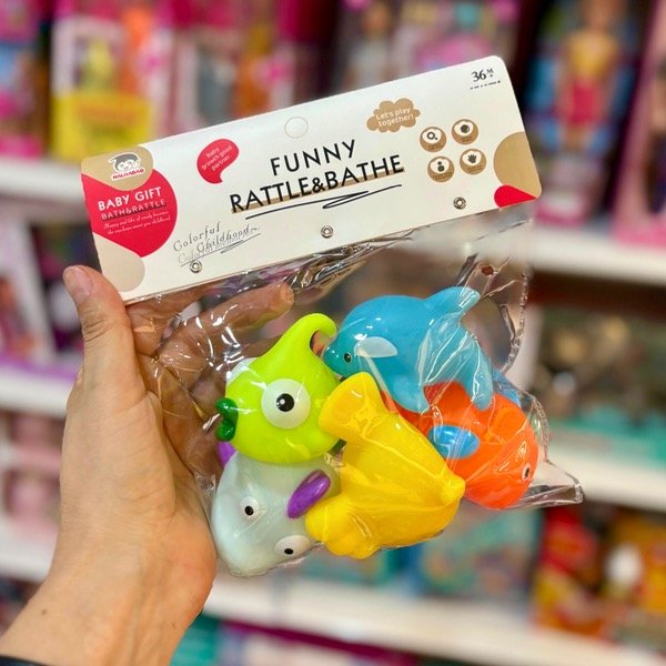 Producto - Set X5 Apretables Para Bebe SD16708