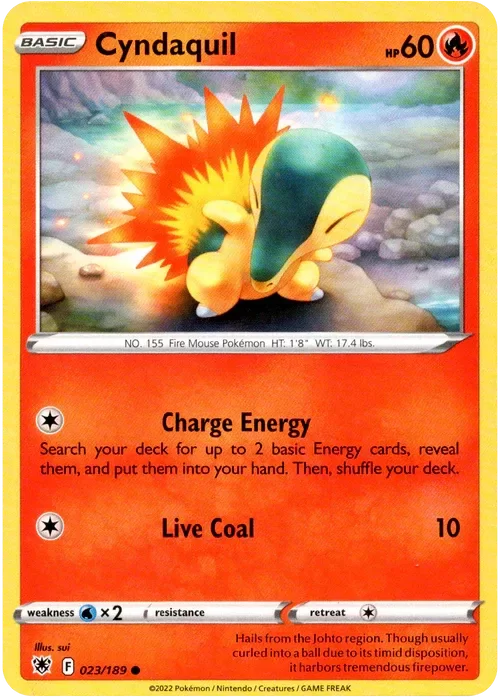 Producto - Cyndaquil - 023/189 - Astral Radiance