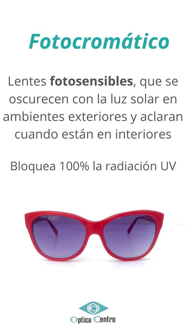 Producto - Cristales Fotocromáticos + Antirreflex