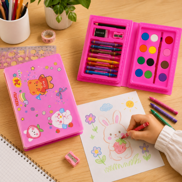 Producto - Mini Set de Arte 24 Piezas Osito