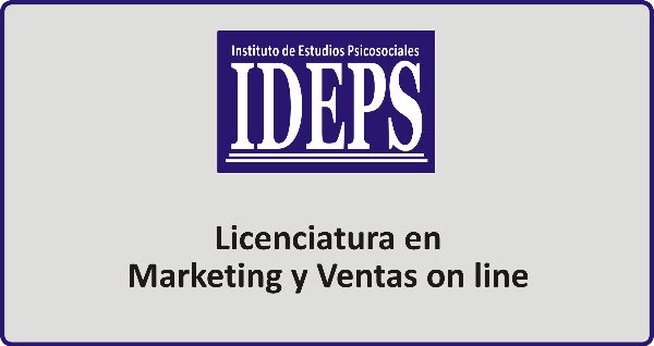 Producto - LICENCIATURA EN MARKETING Y VENTAS ONLINE a distancia