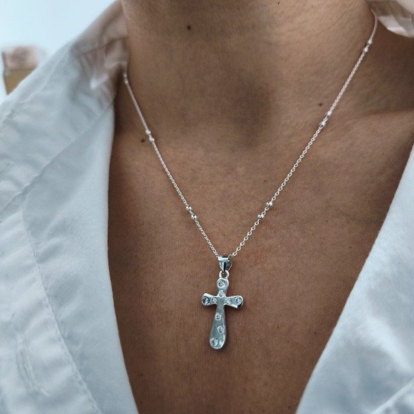 Producto - Dije cruz cubic "sin cadena" (#691) - 0