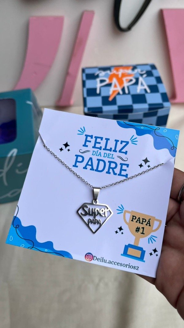 Producto - Collar super papá fino