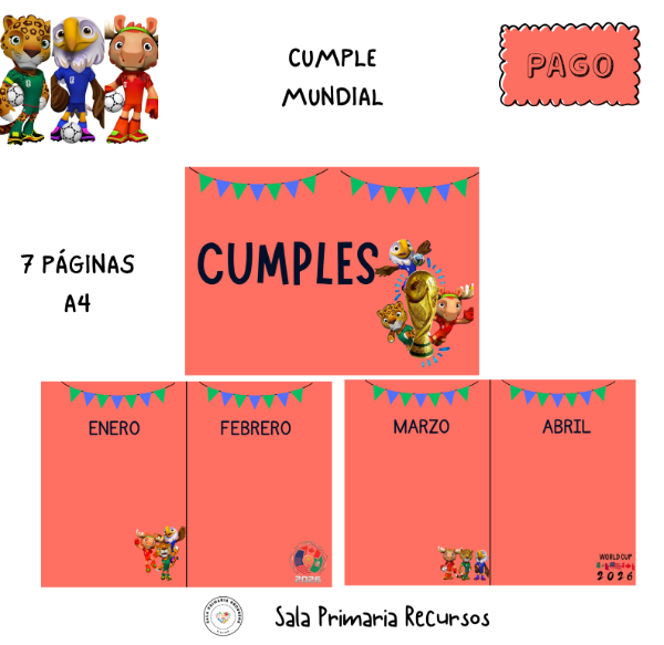 Producto - Mundial cumple