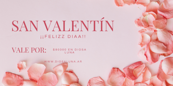Producto - Voucher San Valentin !! 80 mil