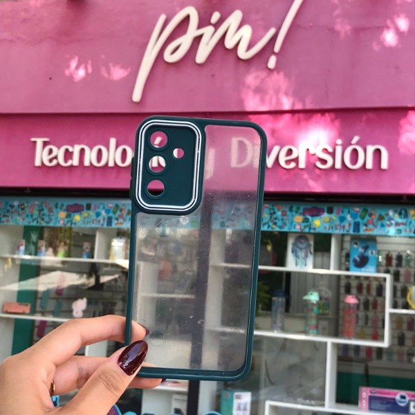 Producto - Samsung A15 Funda Clear Color Verde