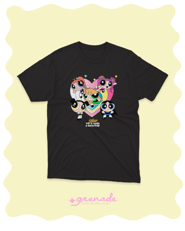 Remera "new jeans get up"