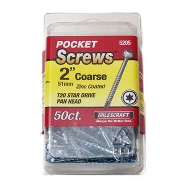 Producto - Milescraft Tornillos 2 Pulgadas Torx 51 Mm X 50 Unidades