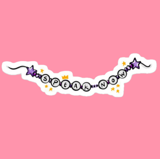 Producto - Speak Now Sticker (2)