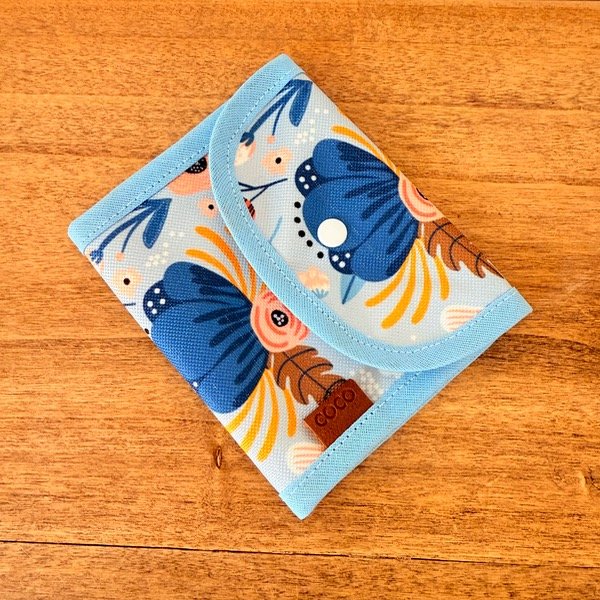 Producto - SOBRE MUJER Diseño Floral Celeste