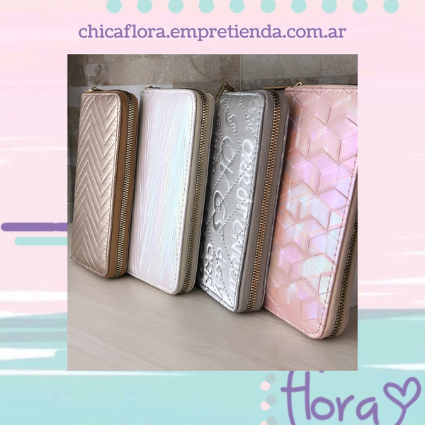 Producto - Billeteras Fichero Metalizadas - 3