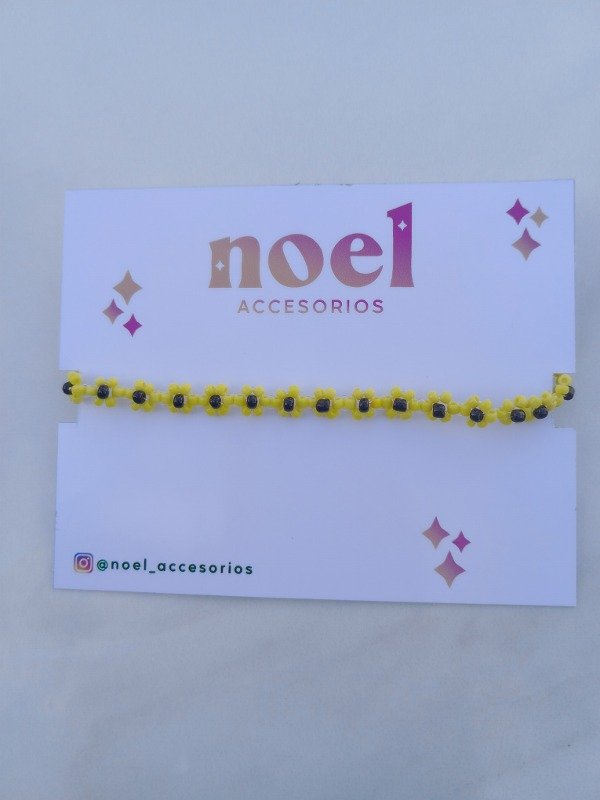 Producto - Tobillera girasoles