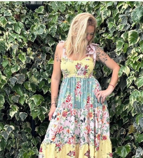 Producto - Vestido de tirantes en lazos