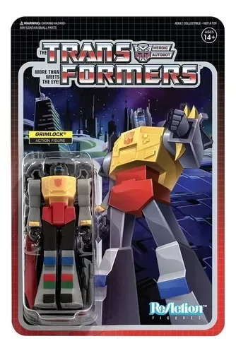 Producto - Super 7 Figura Reaction Transformers Wave 2 Grimlock 10 Cm