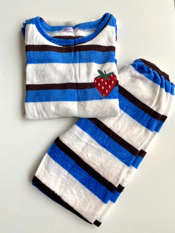 Producto - Pijama polar RAYADO- COD 3253