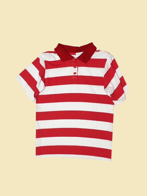 Producto - chomba navy roja
