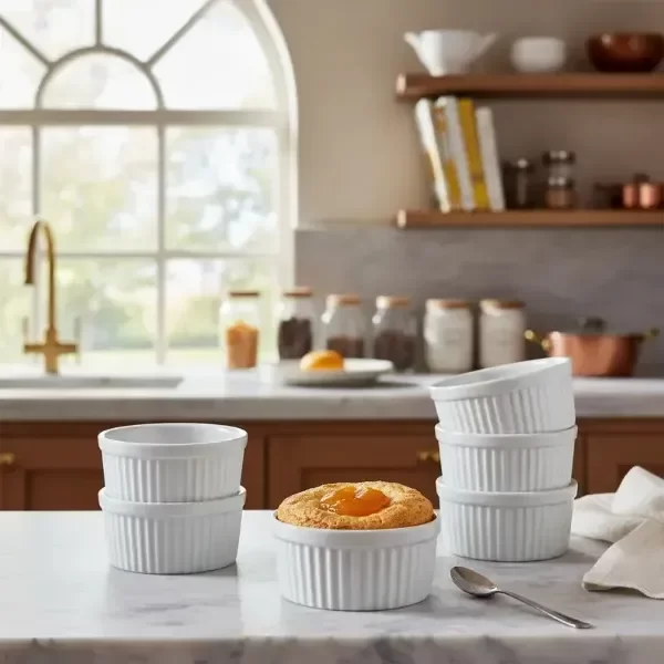 Producto - Cazuela 14 X 7 Cm De Porcelana Refractario Germer Brasil