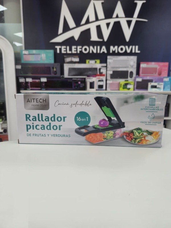 Producto - Mandolina Cortador Rallador Multifuncional Aitech AIHG250193V
