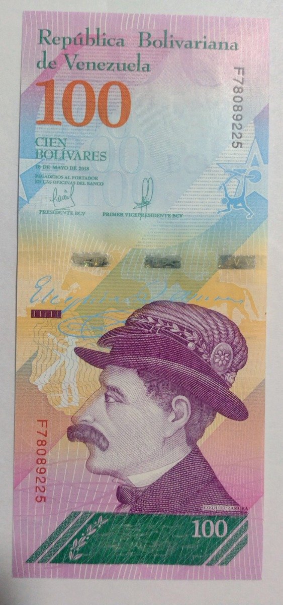 Producto - Venezuela 100 bolivares 2018 - 1