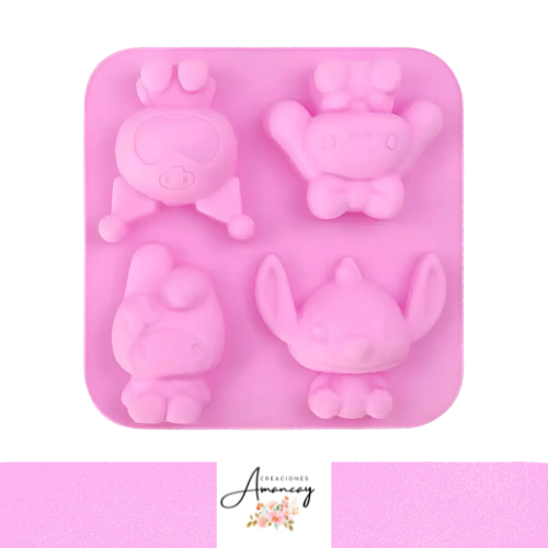 Producto - Molde Personajes x4
