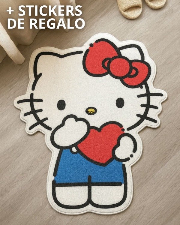 Producto - Alfombra Hello Kitty Love + Regalo